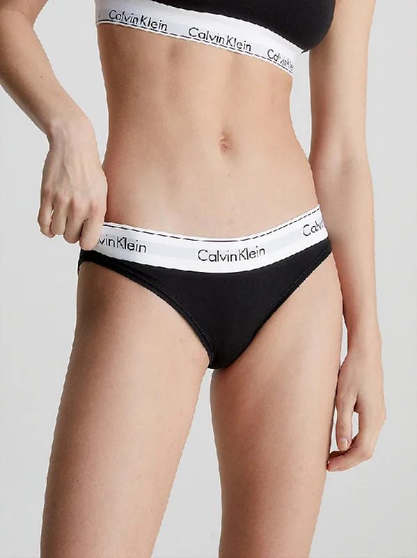 Modern Cotton Bikinibrief Svart