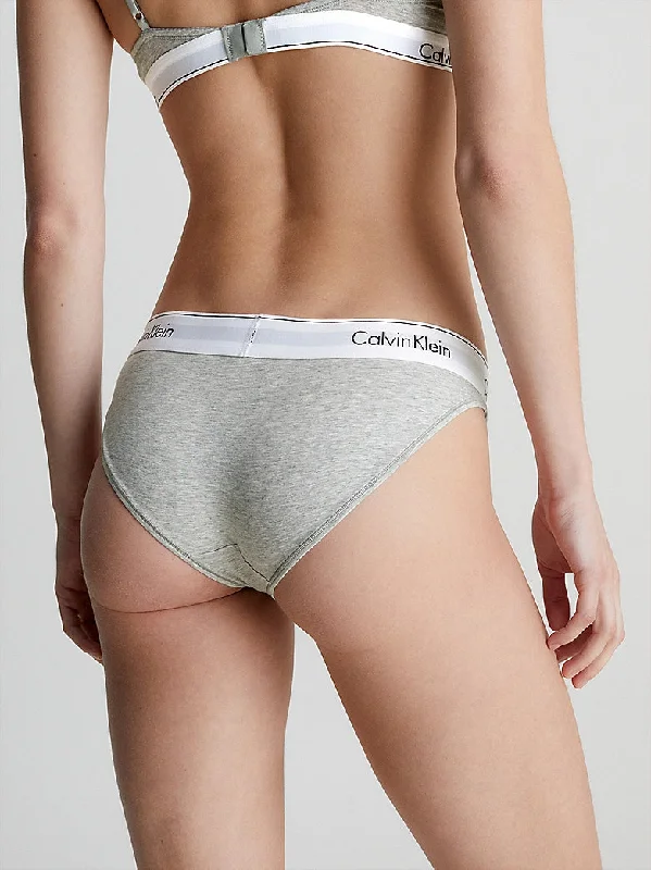 Modern Cotton Bikinibrief Grey Heather