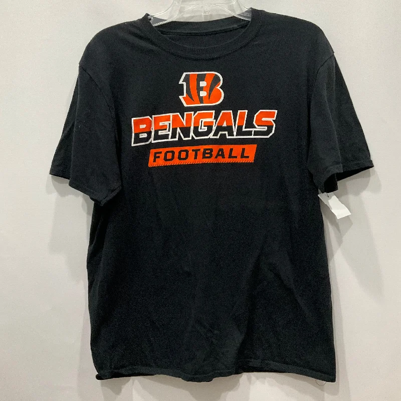 Black Top Short Sleeve Nfl, Size L