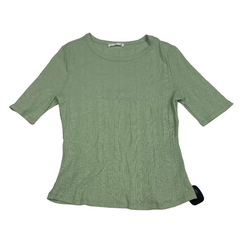 Green Top Short Sleeve 89th And Madison, Size M