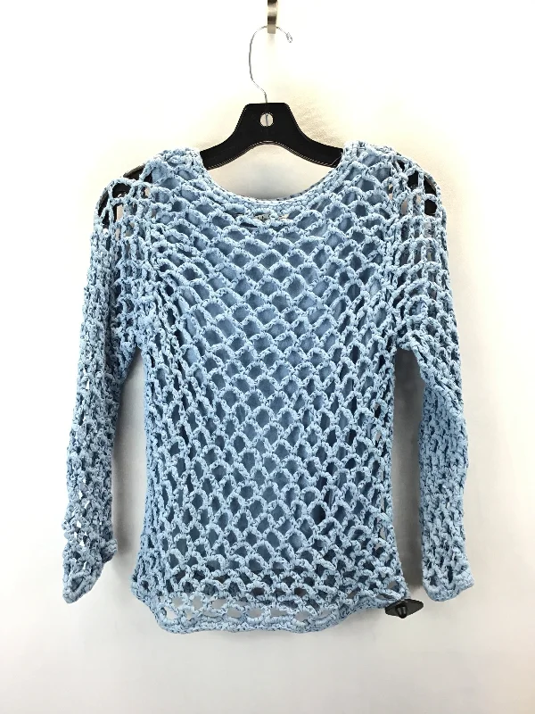 Top Long Sleeve By John Paul Richard In Blue, Size: M