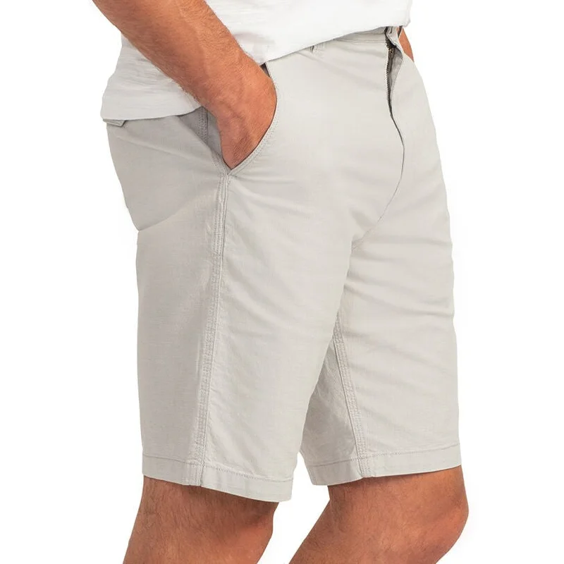 The Gunn Short - Oatmeal | Quartz | Navy